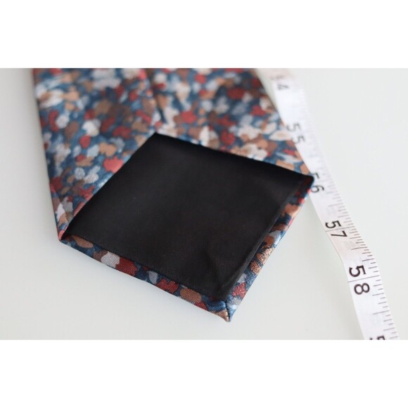 Oscar de la Renta Studio Men's Tie Abstract Painterly Print Multicolor 57”x4” N - Picture 6 of 9